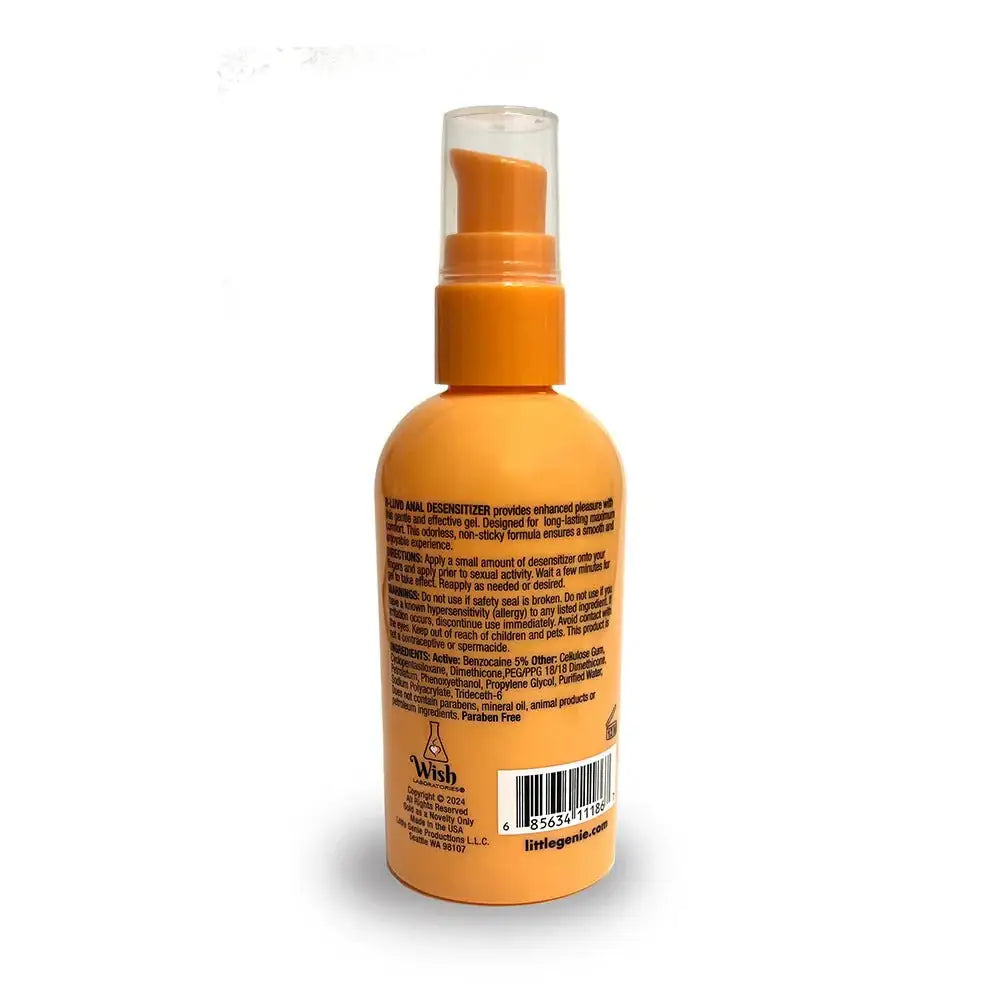 B-LUVD Posterior Desensitizing Gel