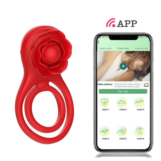 Rose App-Controlled Ring