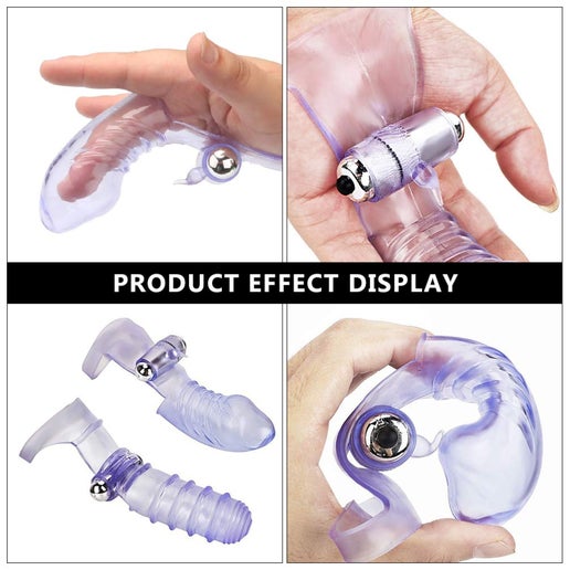 Vibrating Finger Sleeve Couples Massager