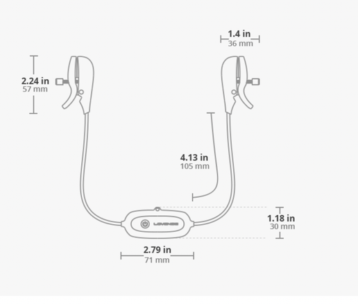 Gemini App-Controlled Adjustable Wellness Clamps