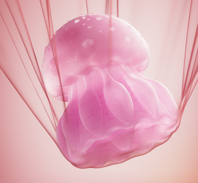 Medusa Jellyfish Rotating Licking Personal Massager