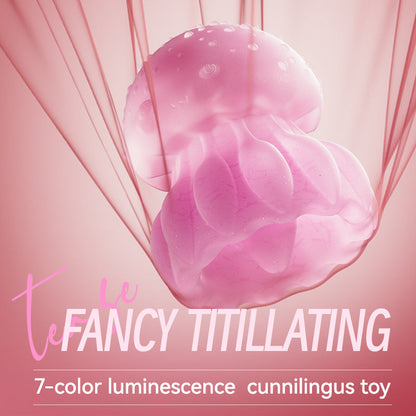 Medusa Jellyfish Rotating Licking Personal Massager