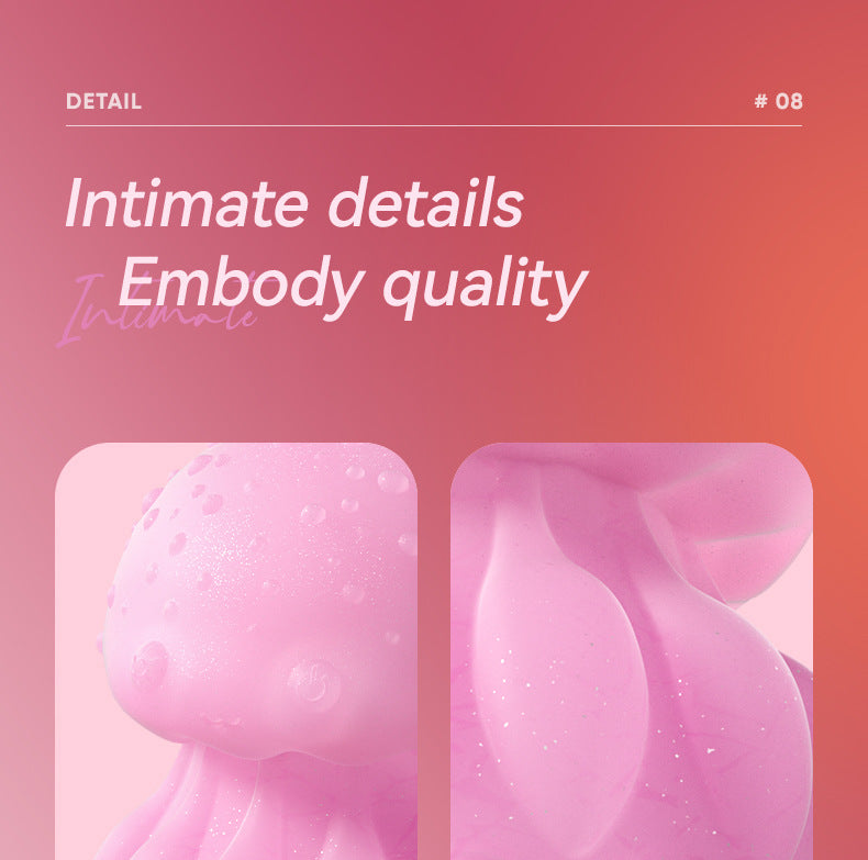 Medusa Jellyfish Rotating Licking Personal Massager