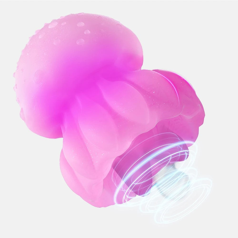 Medusa Jellyfish Rotating Licking Personal Massager