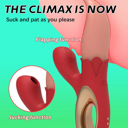 Amy Dual-Action Licking &amp; Suction Personal Massager