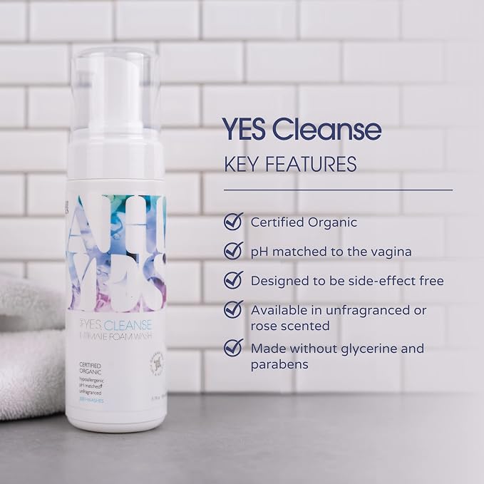 AH! YES CLEANSE Intimate Foam Wash