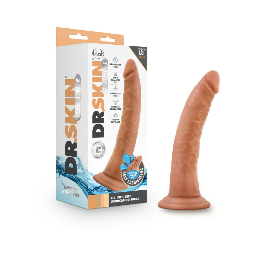 Dr. Skin Glide Realistic 7.5 Self-Lubricating