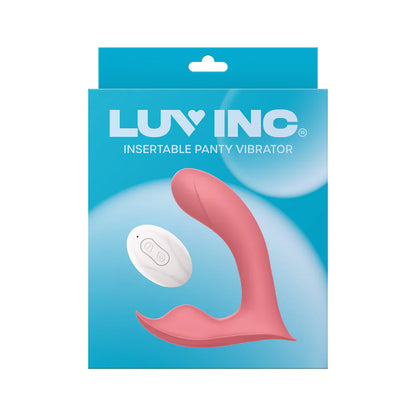 Luv Inc Wearable Panty Personal Massager | Coral