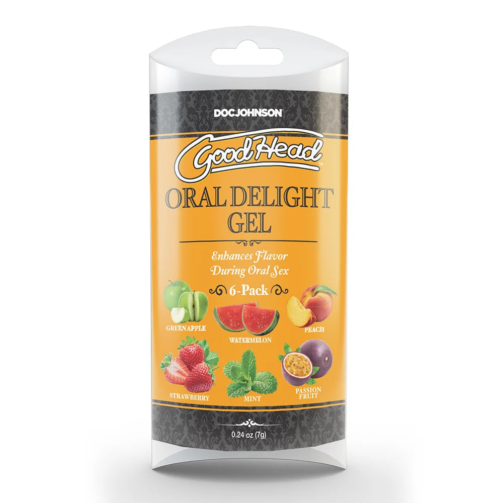 GoodHead Oral Delight Gel Multi-Flavor 6-Pack