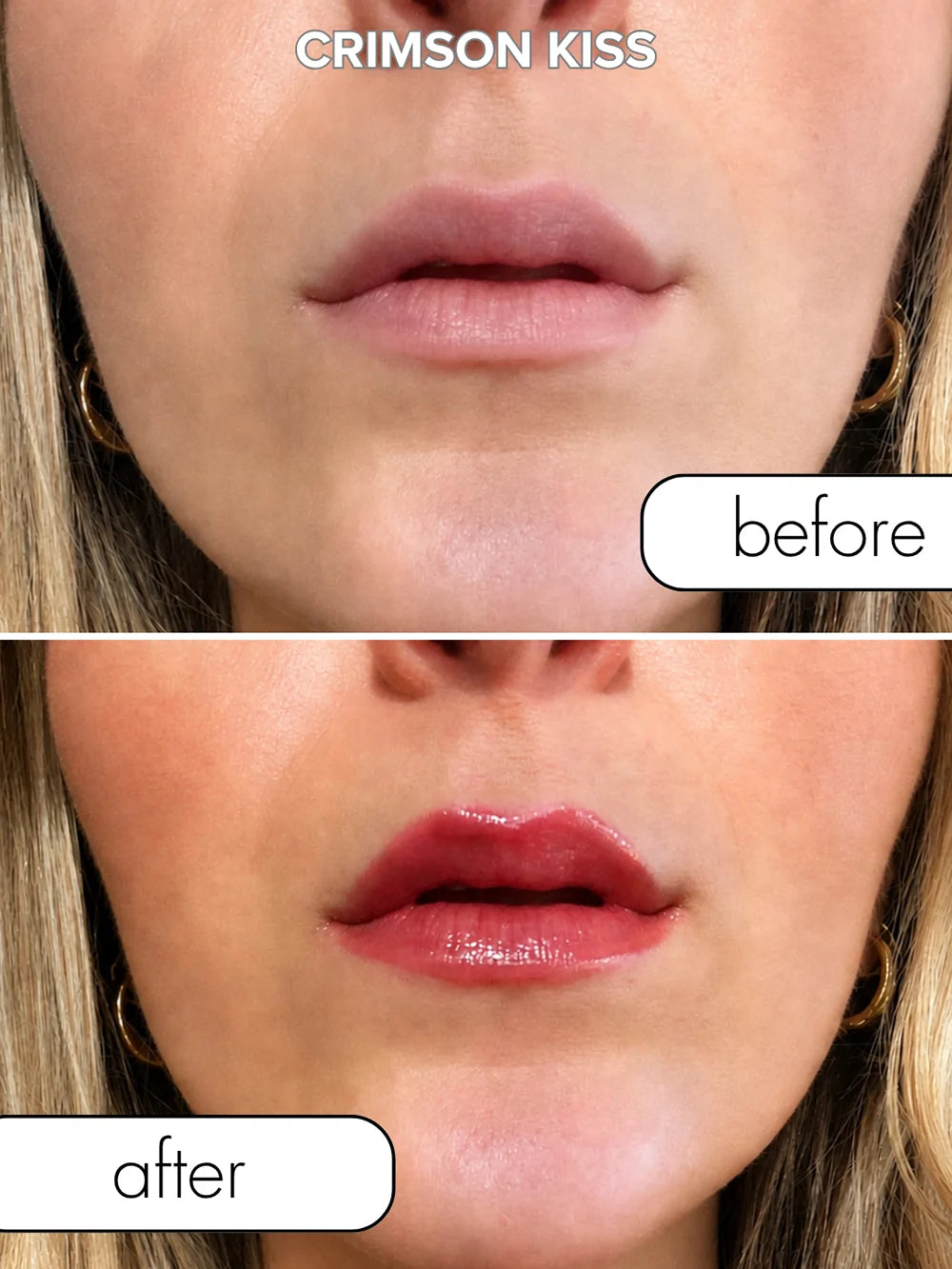 Brillo voluminizador labial con feromonas