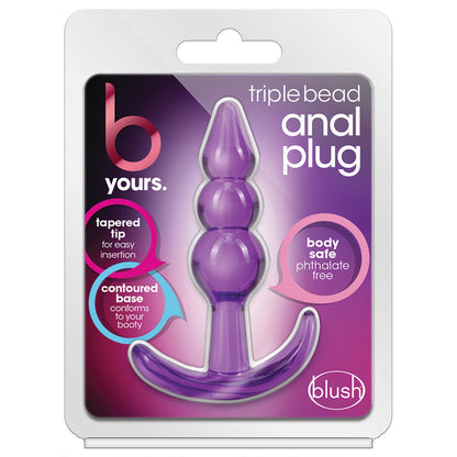 B Yours Triple Bead Wellness Plug