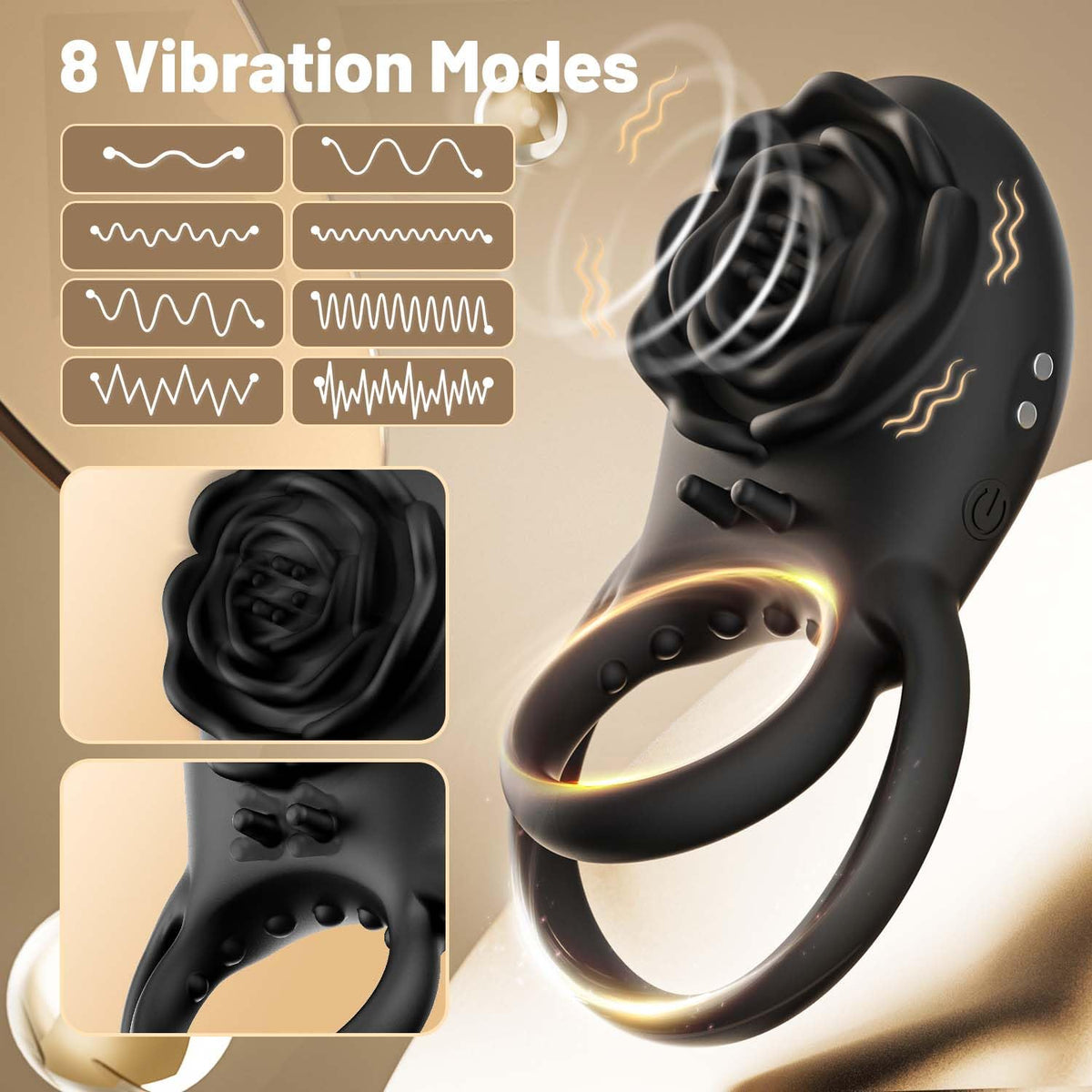 Rose App-Controlled  Ring