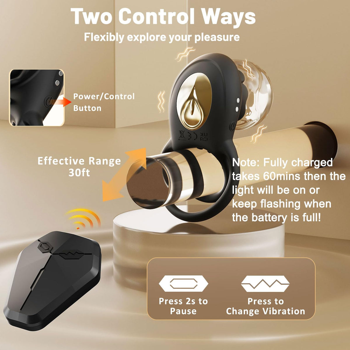 Rose App-Controlled  Ring