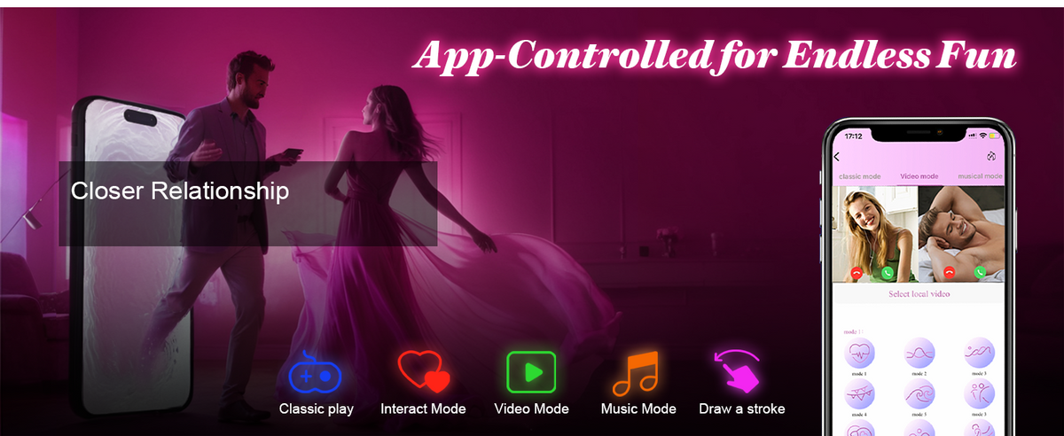App-Controlled Ride-On Massager