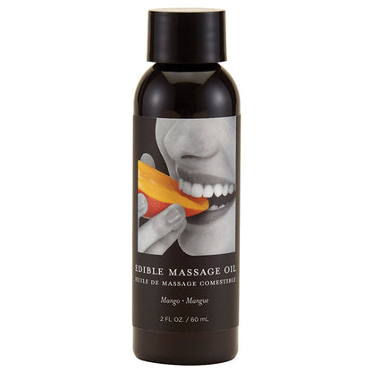 Earthly Body Edible Massage Oil – Mango