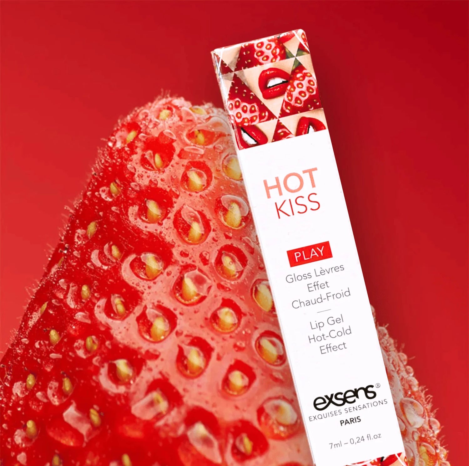EXSENS Strawberry Arousal Lip Gel