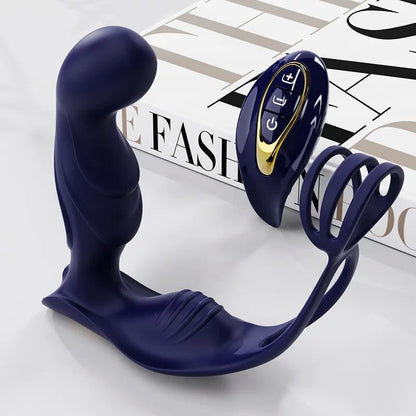 Prostate Massager with Support Grip