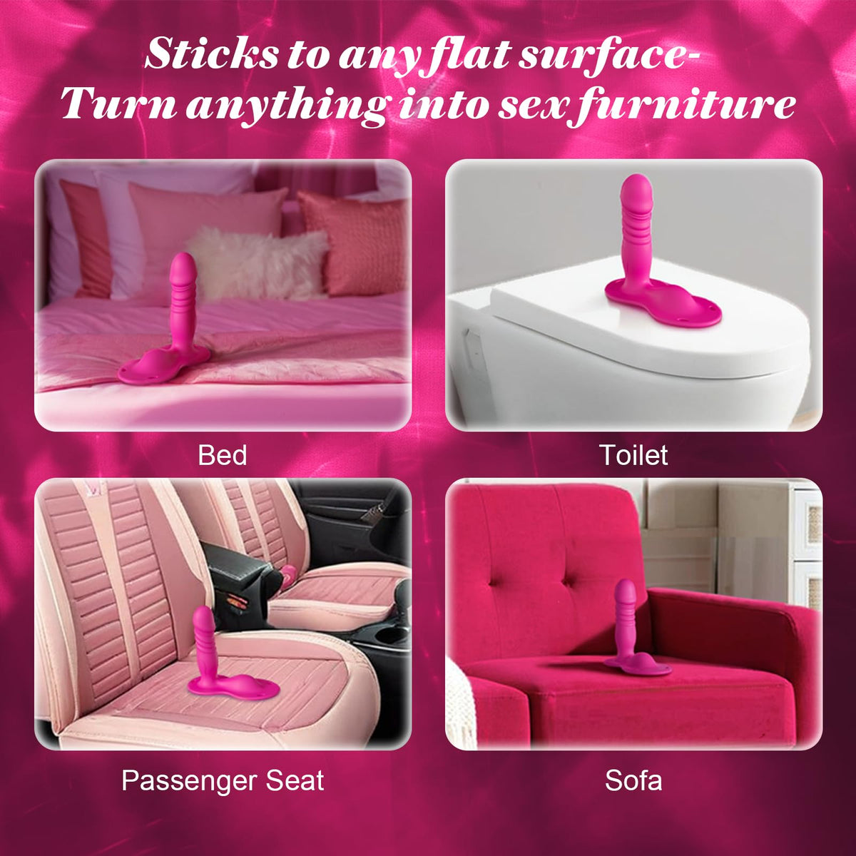 App-Controlled Ride-On Massager