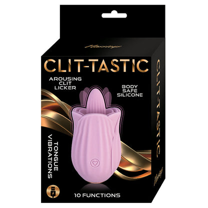 Nasstoys Masajeador Personal de Lengüeteo de Rosa