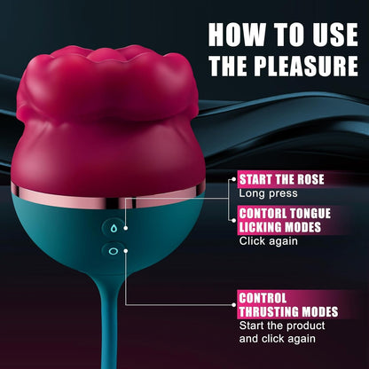 Rose Dual Sensation Massager