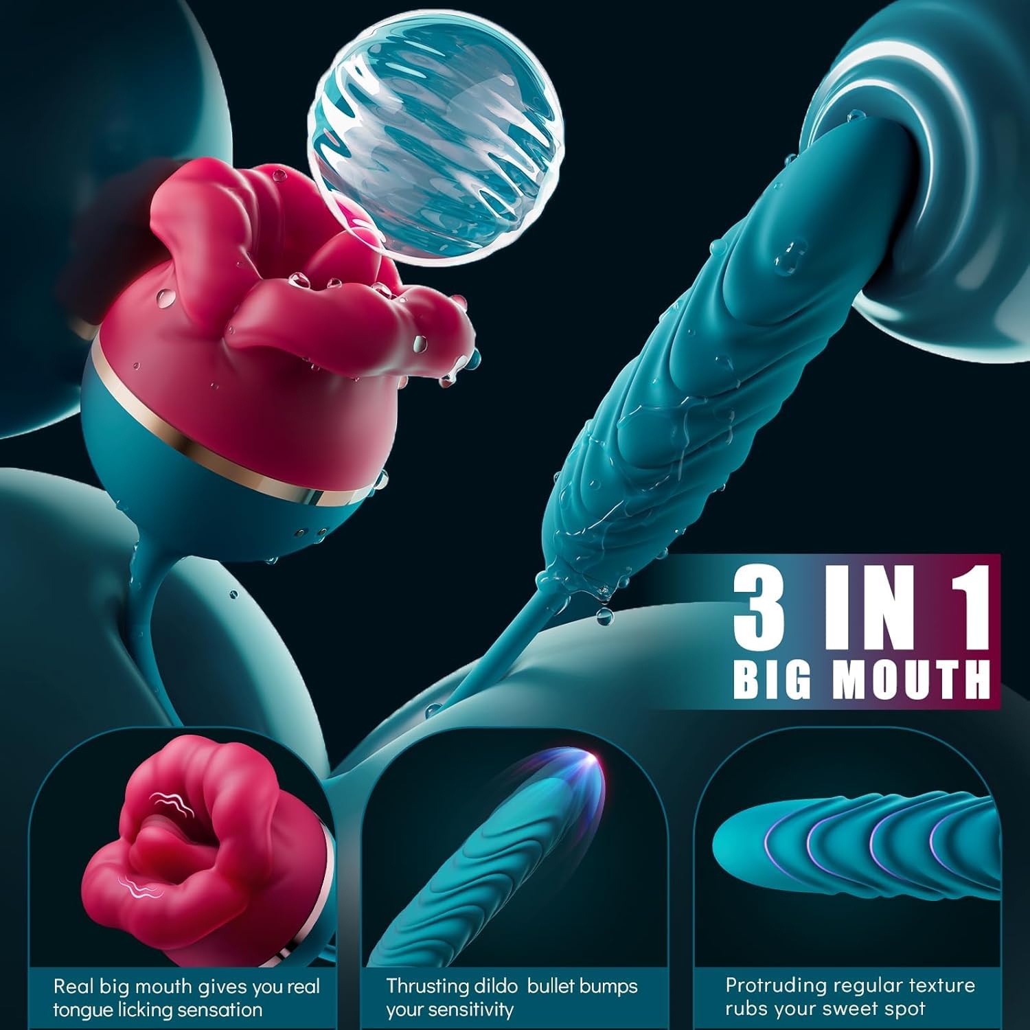Rose Dual Sensation Massager