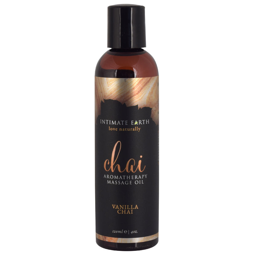 Intimate Earth Aromatherapy Massage Oil – Vanilla &amp; Chai