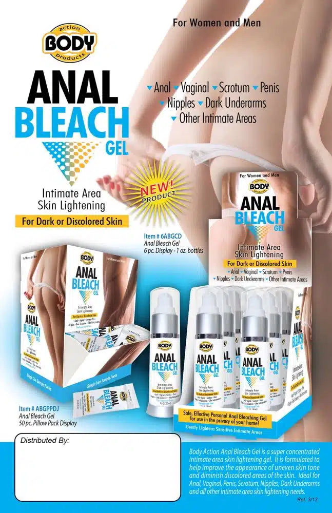 Anal Bleach Gel