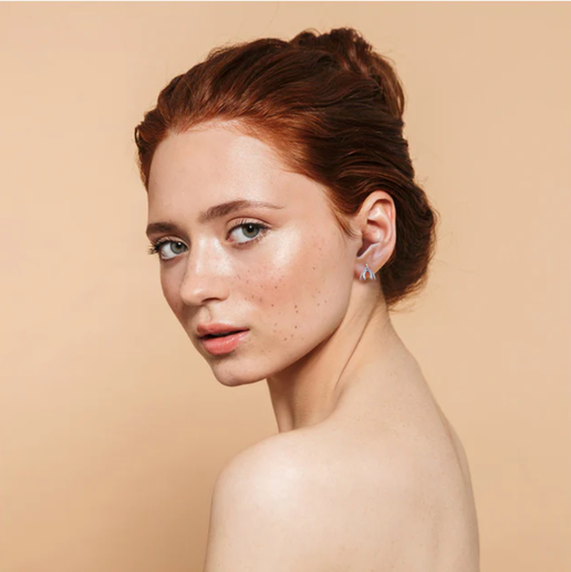 Sterling Silver Anatomical Earrings