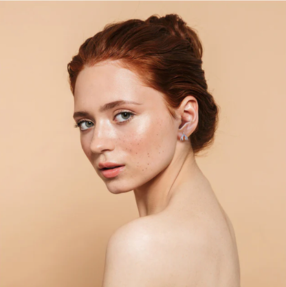 Sterling Silver Anatomical Earrings