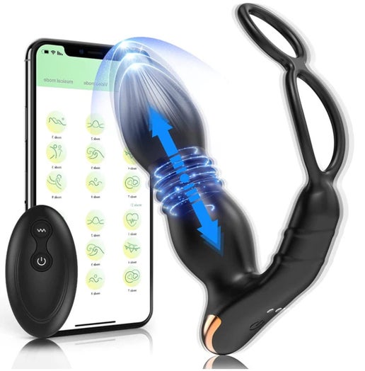 Dual-Ring Prostate Massager