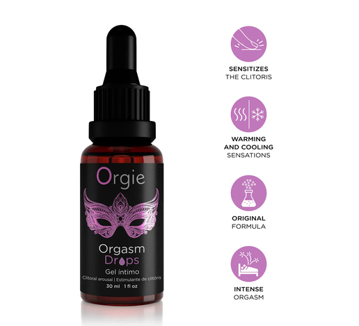 Orgie Intimate Arousal Gel Drops