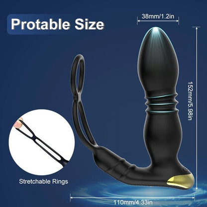 Dual-Ring Prostate Massager