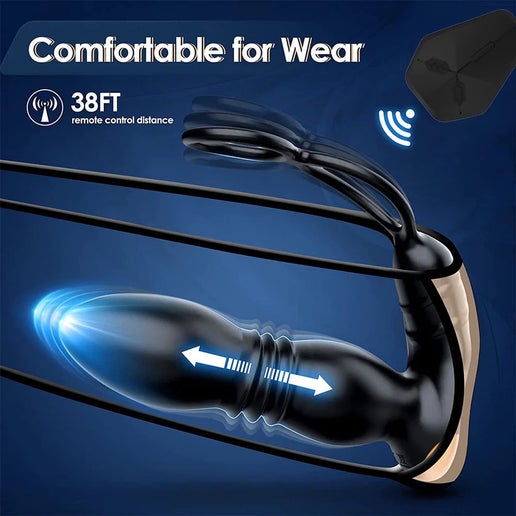 Dual-Ring Prostate Massager