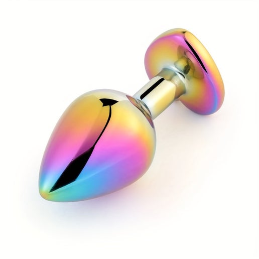 Stainless Steel Heart Jewel Plug Set