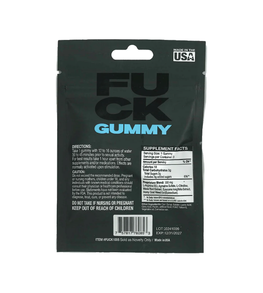 F gummy  Wellness Gummy