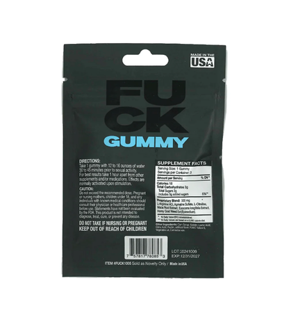 F gummy  Wellness Gummy
