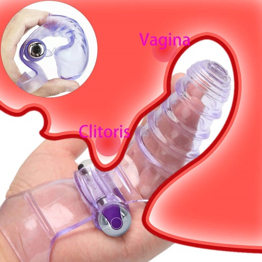 Vibrating Finger Sleeve Couples Massager