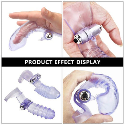 Vibrating Finger Sleeve Couples Massager