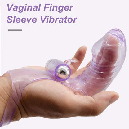 Vibrating Finger Sleeve Couples Massager
