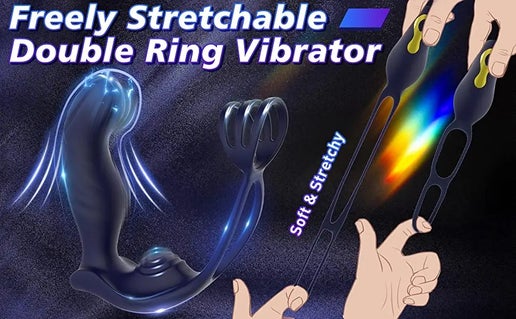 Prostate Massager with Support Grip