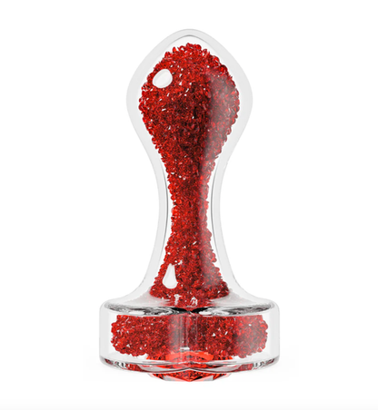 Oh My Gem Lustre Heart Borosilicate Glass