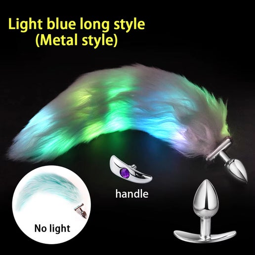 Light-Up Fox Tail Plug