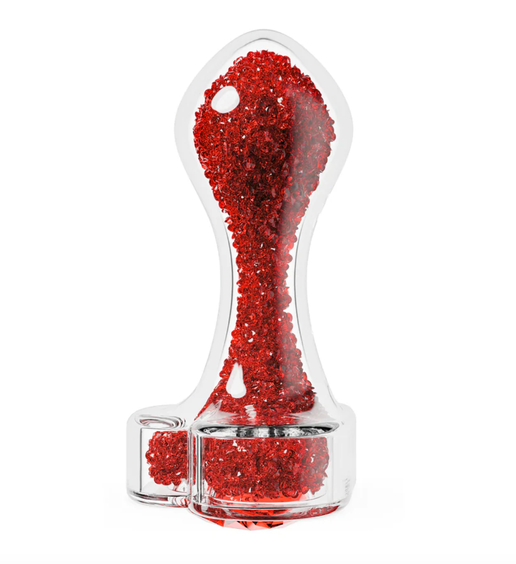 Oh My Gem Lustre Heart Borosilicate Glass
