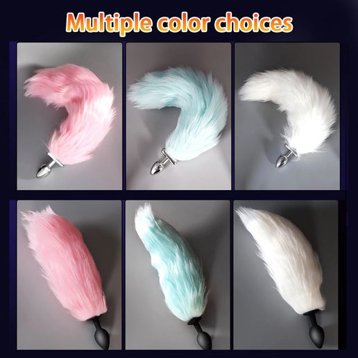 Light-Up Fox Tail Plug