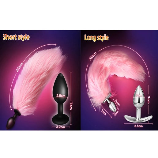 Light-Up Fox Tail Plug