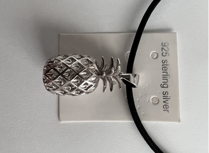 3D Pineapple Charm Necklace