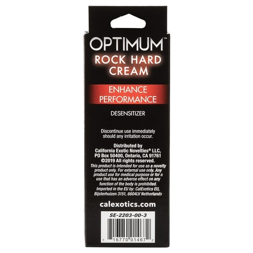 Optimum Rock Hard Intimate Performance Cream