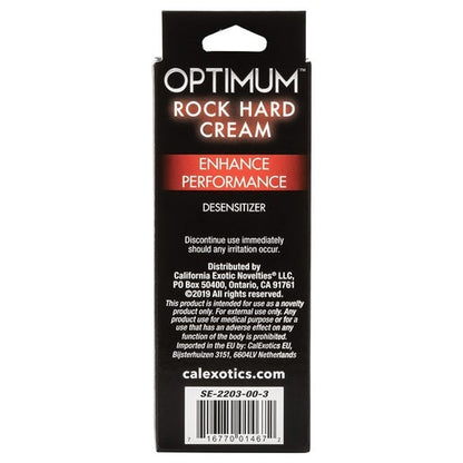 Optimum Rock Hard Intimate Performance Cream