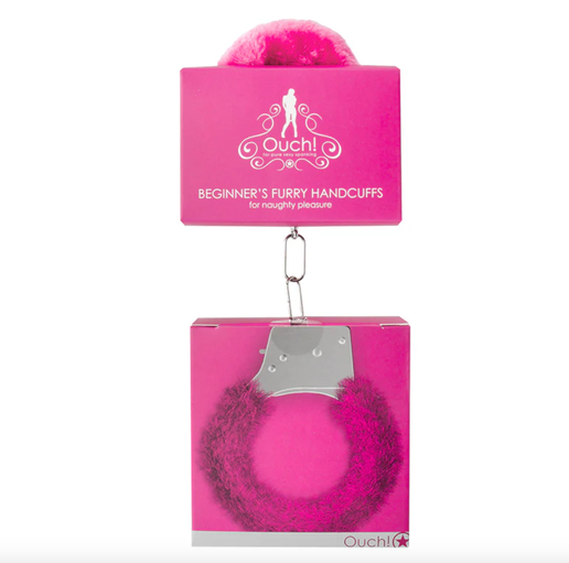 Beginner Metal &amp; Faux Fur Handcuffs