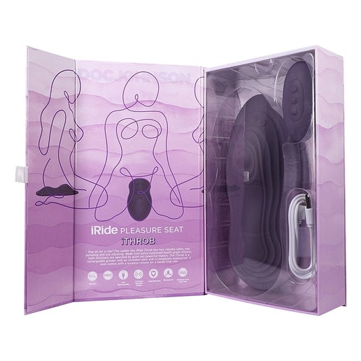 iRide Dual-Function Saddle Personal Massager